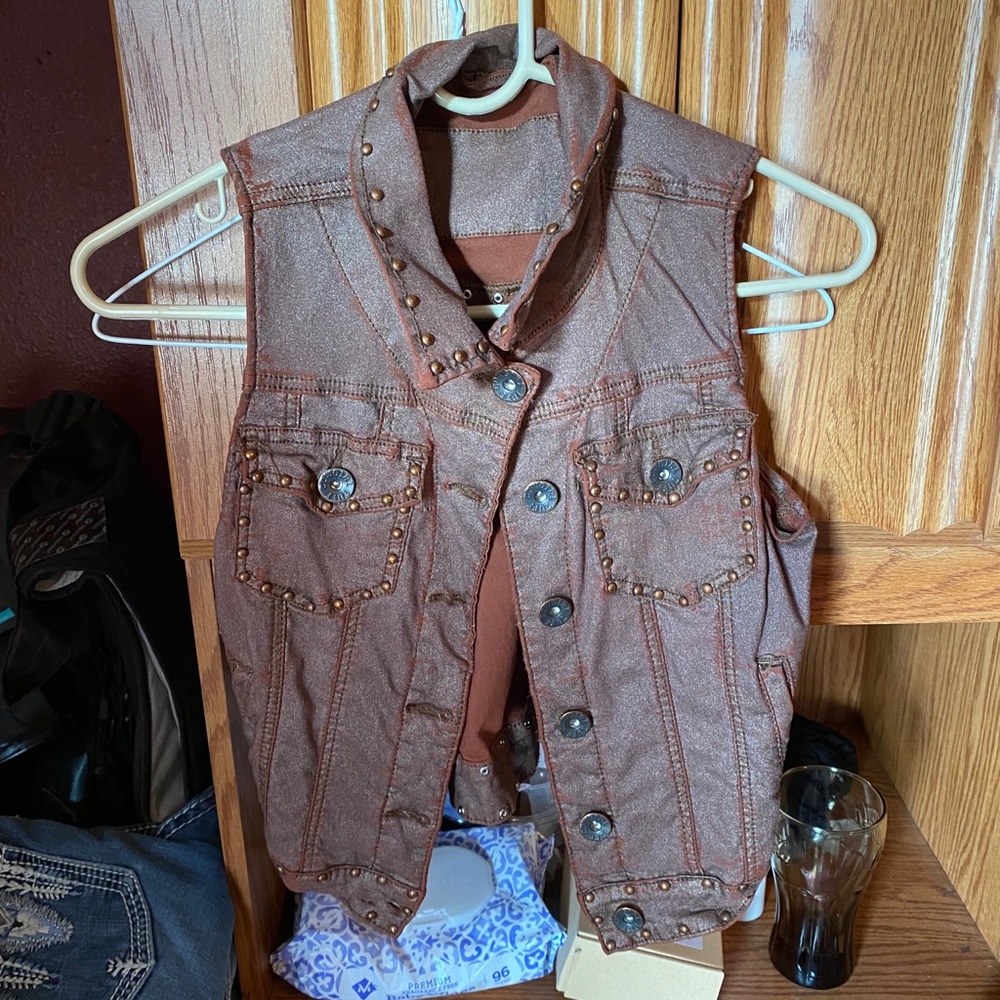 Brown Vest